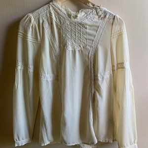 Urban Outfitters Victorian Revival Blouse